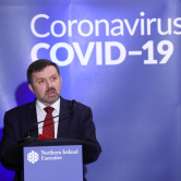 Image for news article Minister praises innovative Covid-19 research